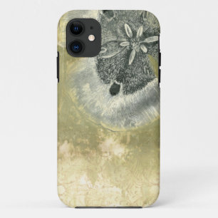 Flowerhead Abstract with Glazed Texture iPhone 11 Case