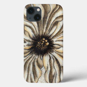 Flowerhead Fresco on Tan Background iPhone 13 Case