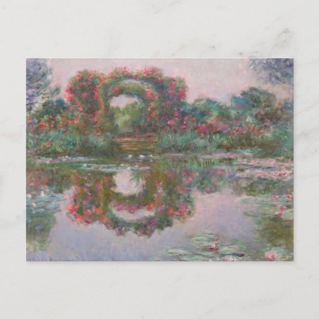Flowering Arches, Giverny - Claude Monet - c1913 Postcard (Front)