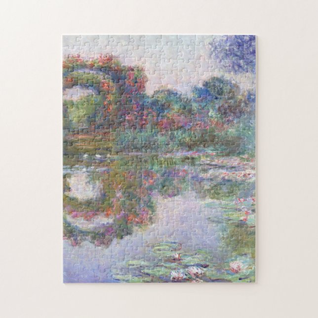 Flowering Arches Giverny Monet Fine Art Jigsaw Puzzle (Vertical)