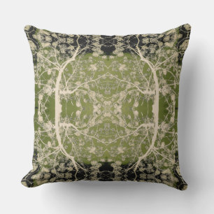 Flowering Branches Pattern Cushion