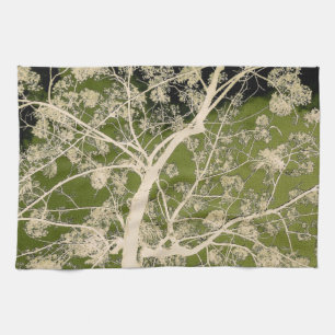 Flowering Branches Tea Towel