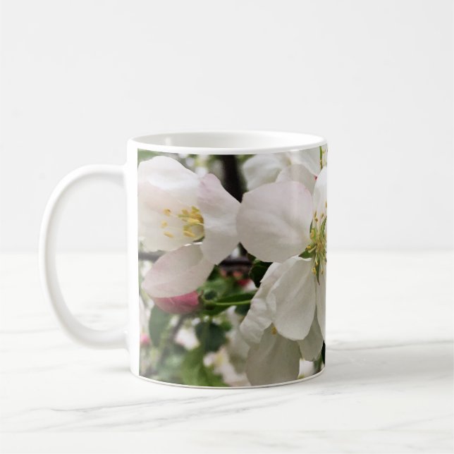 Flowering Crabapple Coffee Mug (Left)