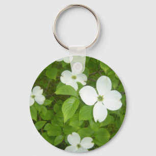 Flowering Dogwood Tree Key Ring