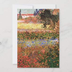 Flowering Garden by Vincent van Gogh