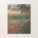Flowering Garden by Vincent Van Gogh Puzzle<br><div class="desc">Van Gogh - a celebration of the Masters of Art</div>