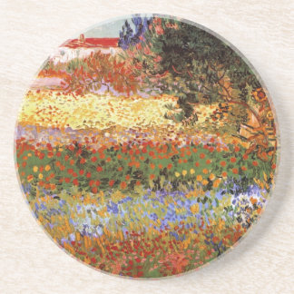 Flowering Garden (F430) Van Gogh Fine Art Coaster