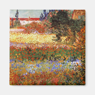 Flowering Garden (F430) Van Gogh Fine Art Magnet