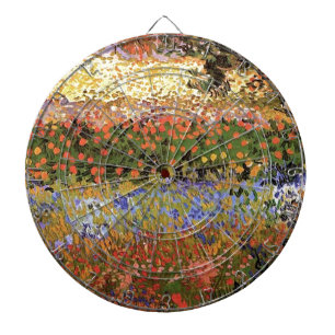Flowering Garden,Vincent van Gogh. Dartboard