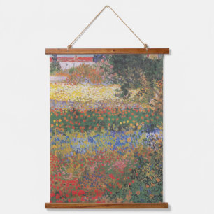 Flowering Garden - Vincent van Gogh Hanging Tapestry