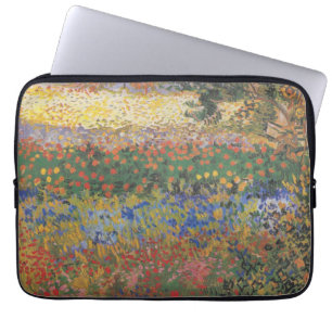 Flowering Garden - Vincent van Gogh Laptop Sleeve