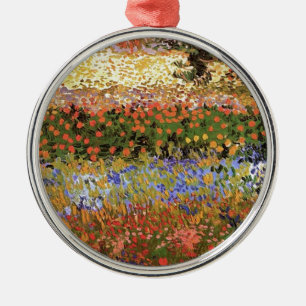 Flowering Garden,Vincent van Gogh. Metal Tree Decoration