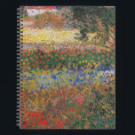 Flowering Garden - Vincent van Gogh Notebook<br><div class="desc">Flowering Garden - Vincent van Gogh</div>