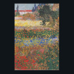 Flowering Garden - Vincent van Gogh Poster<br><div class="desc">Flowering Garden - Vincent van Gogh</div>