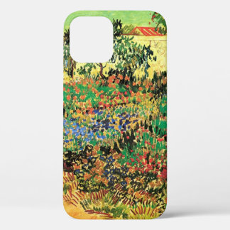 Flowering Garden with Path by Vincent van Gogh iPhone 12 Case