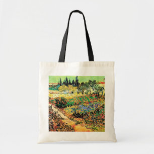 Flowering Garden with Path, van Gogh Tote Bag