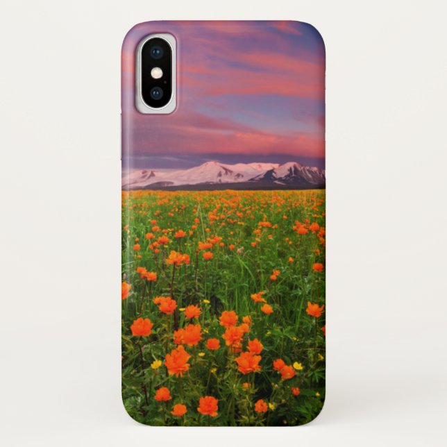 Flowering Globe Flower Case-Mate iPhone Case (Back)