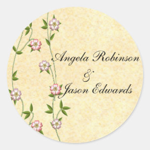 Flowering Ivy Envelope Seals