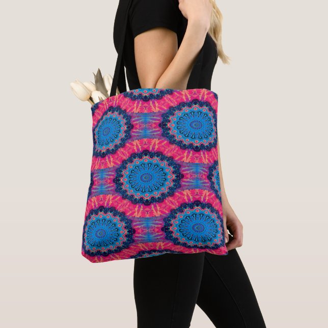 Flowering Mandalas.... Tote Bag (Close Up)