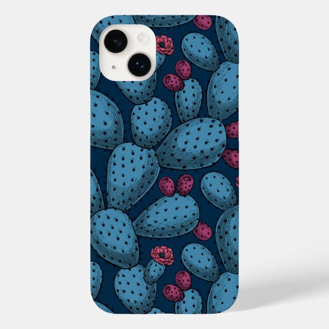 Flowering opuntia Case-Mate iPhone case (Back)