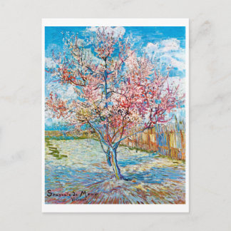 Flowering Peach Tree, Van Gogh Postcard