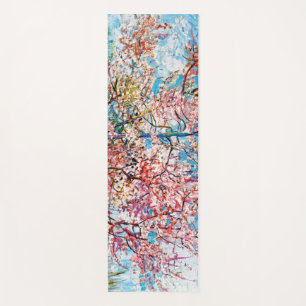 Flowering Peach Tree, Van Gogh Yoga Mat