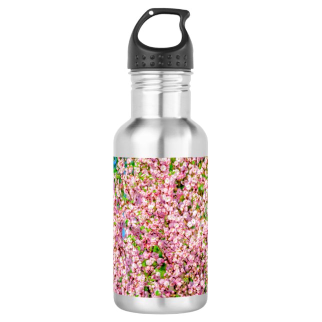 Flowering Plum 532 Ml Water Bottle (Front)