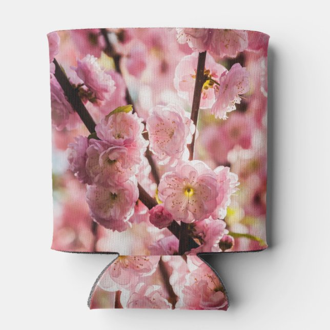 Flowering Plum - Pink Paradize Can Cooler (Back)