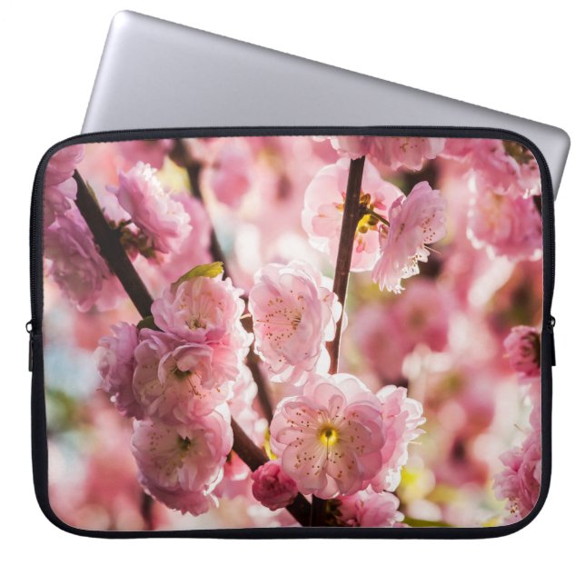 Flowering Plum - Pink Paradize Laptop Sleeve (Front)