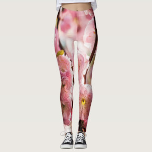 Flowering Plum - Pink Paradize Leggings