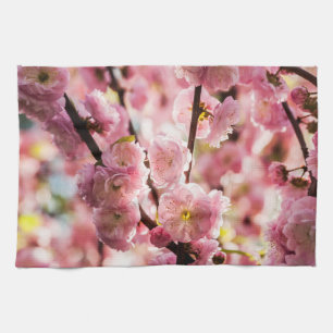 Flowering Plum - Pink Paradize Tea Towel