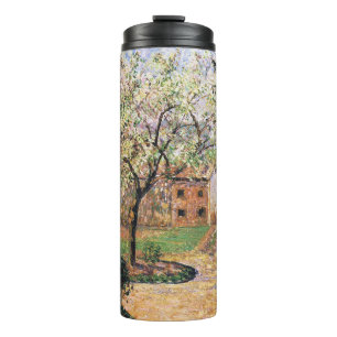 Flowering Plum Tree, Eragny Camille Pissarro   Thermal Tumbler