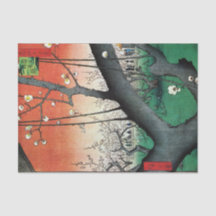 Flowering Plum Tree, Hiroshige