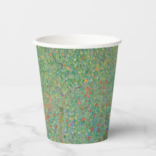 Flowering Poppies - Gustav Klimt Paper Cups