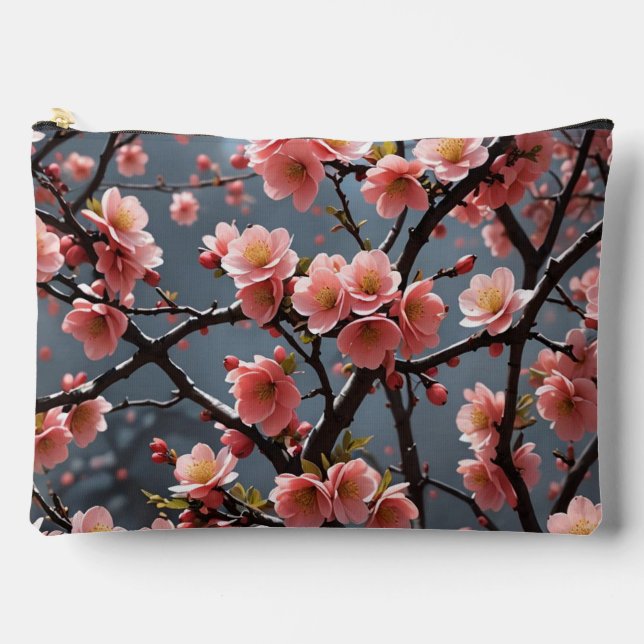 Flowering Quince image Accessory Pouch (Front)
