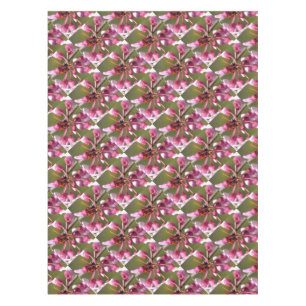 Flowering Redbud with Ladybug Tablecloth