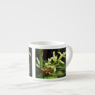 Flowering Rhubarb Stalks Nature Photo Espresso Cup