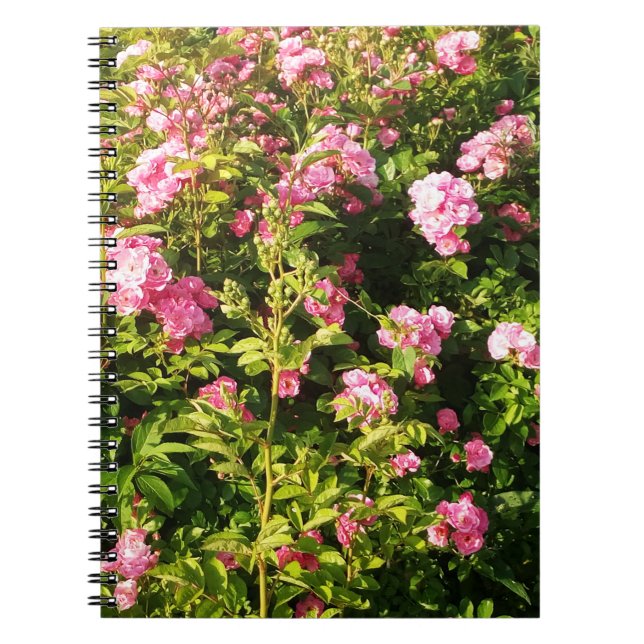 Flowering Rosarium Notebook (Front)