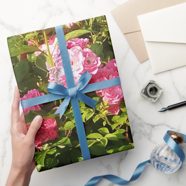 Flowering Rosarium Wrapping Paper (Gifting)