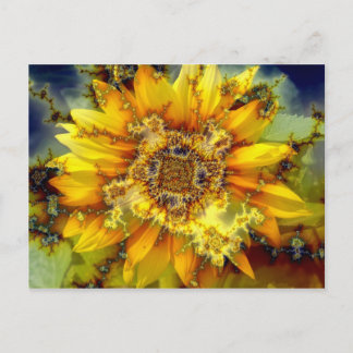 Flowering Sun Postcard