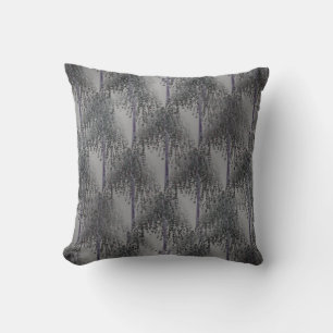 Flowering Tree Abstract Pattern Cushion