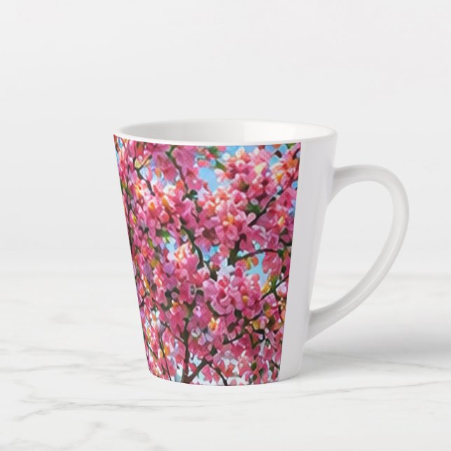 Flowering Tree Latte Mug (Right)