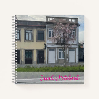 Flowering Tree Spiral Notebook Customisable