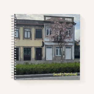 Flowering Tree Spiral Notebook Customisable
