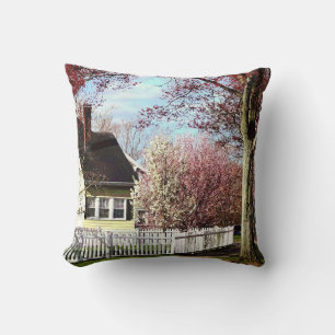 Flowering Trees in Spring Cushion