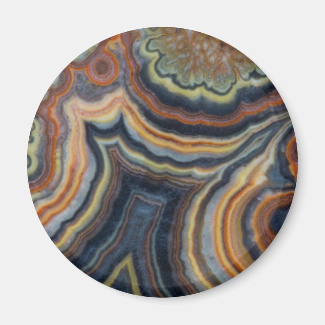 Flowering tube onyx magnet (Front)