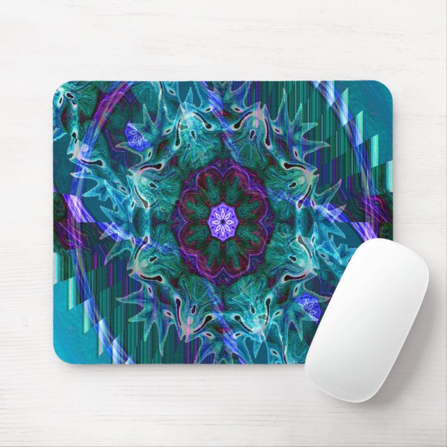 Flowering under the Sea.... Mouse Pad (With Mouse)
