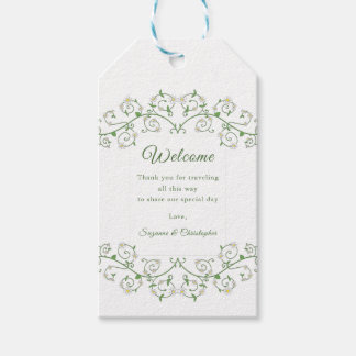 Flowering Vine Heart Gift Tag