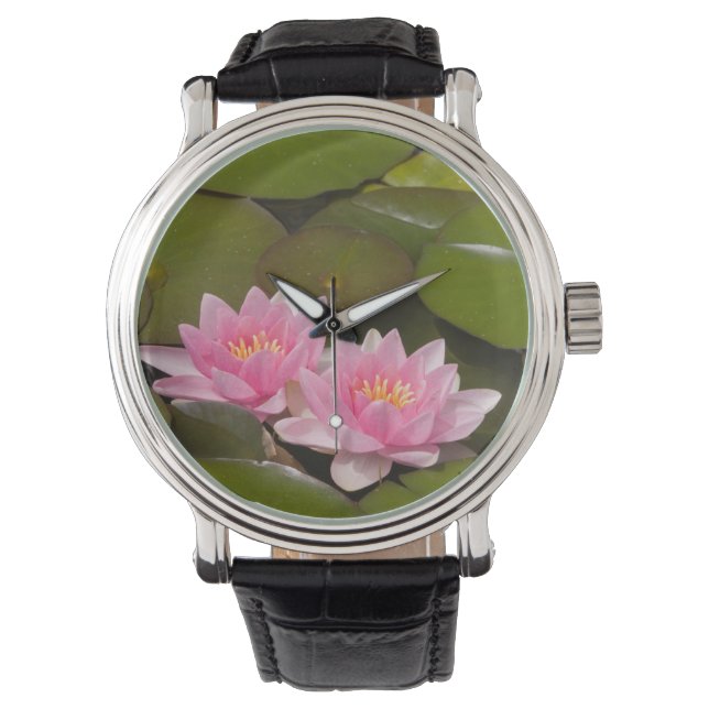 Flowering water lilies watch (Front)