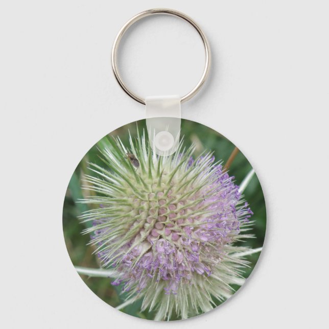 Flowering Wild Grass Keychain (Front)
